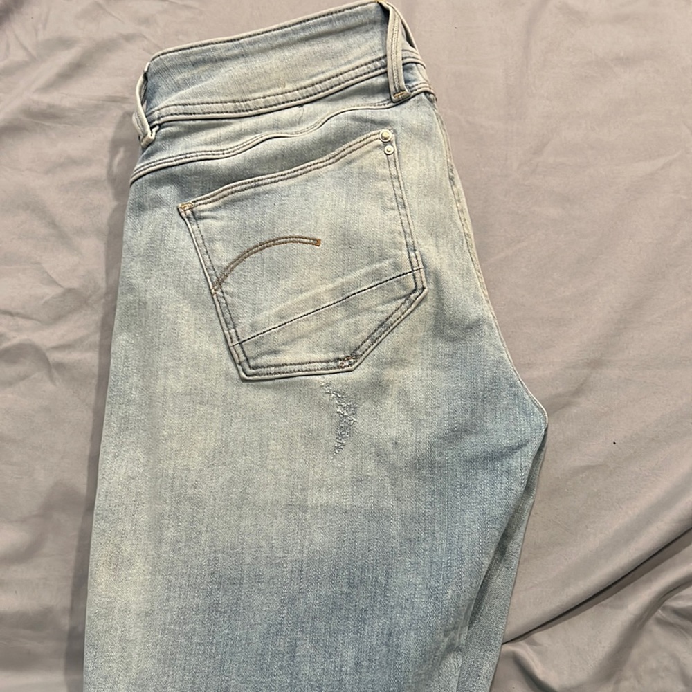 G-Star Light wash denim. Gently worn. Great condition.